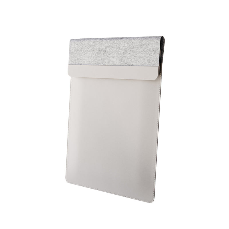Portable Laptop Sleeve with Wireless Charging Desk Mat