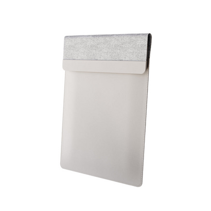 Portable Laptop Sleeve with Wireless Charging Desk Mat